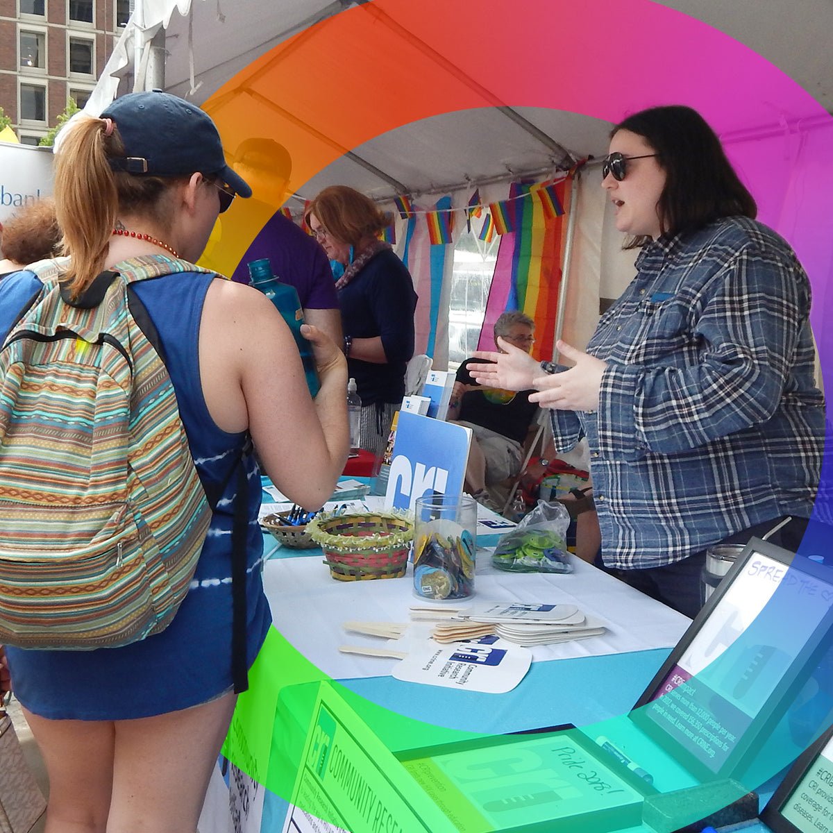 Community Research Initiative Provides Education and Resources at Boston Pride Parade - ONE®